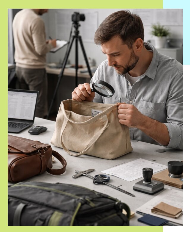 Сертификация сумок в Торжке, оформление и получение сертификатов