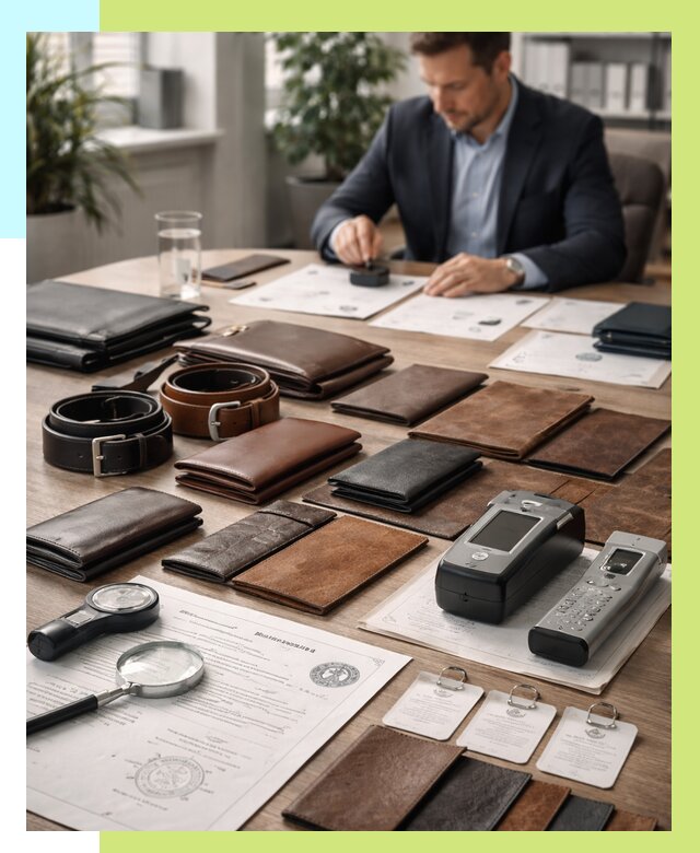 Сертификация кожаных изделий в Торжке от 12269 р. | Алешин-Трж