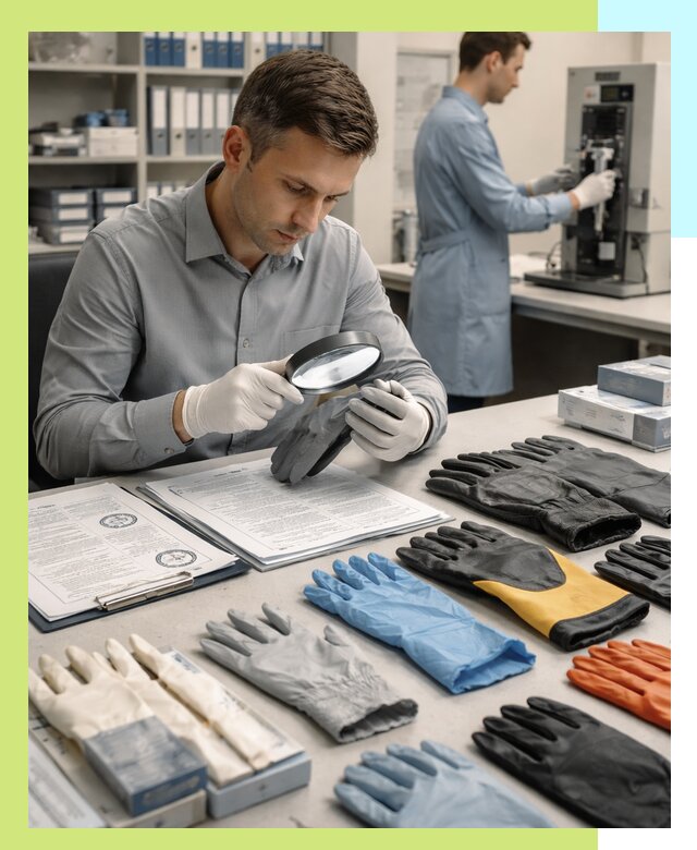 Сертификация перчаток и средств защиты продукции в Торжке