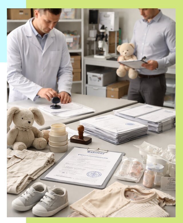 Сертификация детских товаров в Торжке от 15336 р. | Алешин-Трж