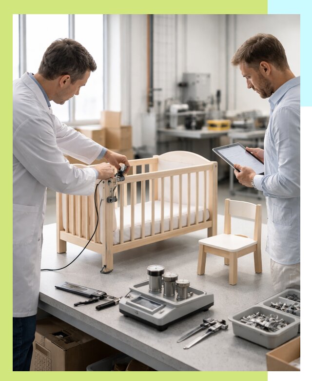 Сертификация детской мебели и проверка безопасности в Торжке