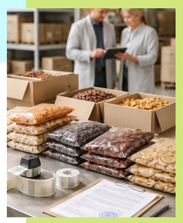 Сертификация сухофруктов в Торжке от 12269 р. | Алешин-Трж под ключ