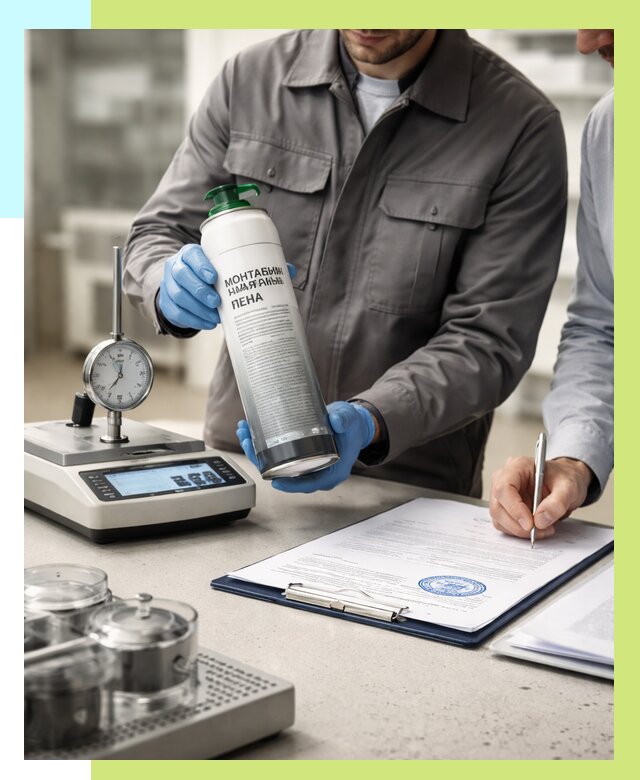 Сертификация монтажной пены в Торжке от 15336 р. | Алешин-Трж