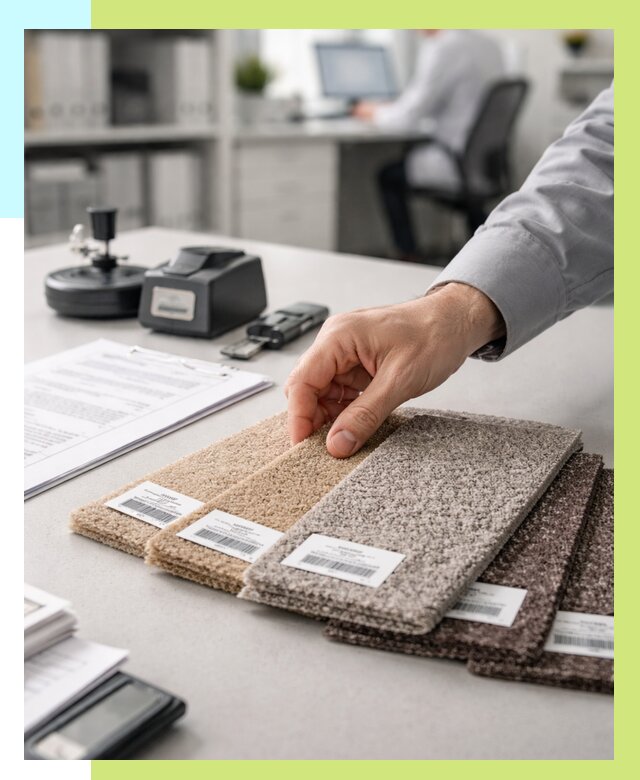 Сертификация ковролина в Торжке от 15336 р., Алешин-Трж