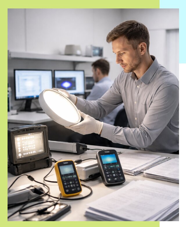 Сертификация светильников в Торжке: испытания и оформление