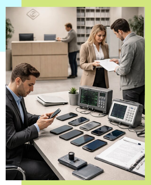 Сертификация телефонов в Торжке от 25560 р. под ключ | Алешин-Трж