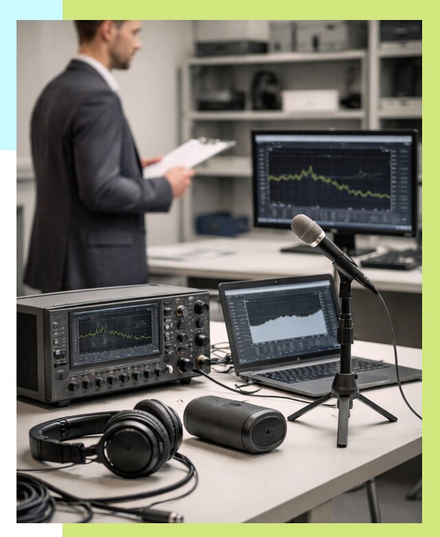 Сертификация аудиотехники в Торжке от 15336 р., Алешин-Трж