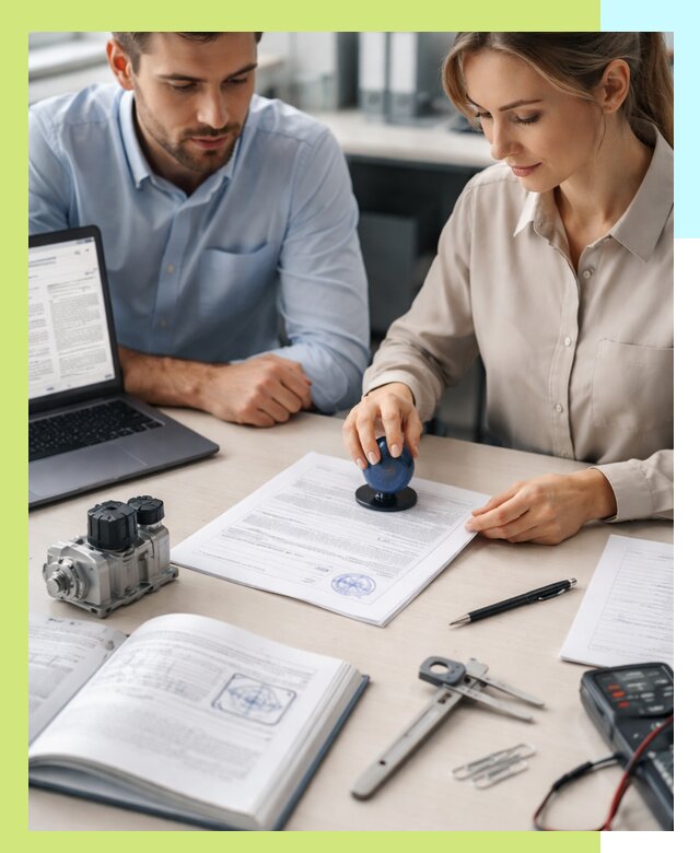 Выдача паспорта изделия и техническая экспертиза продукции в Торжке