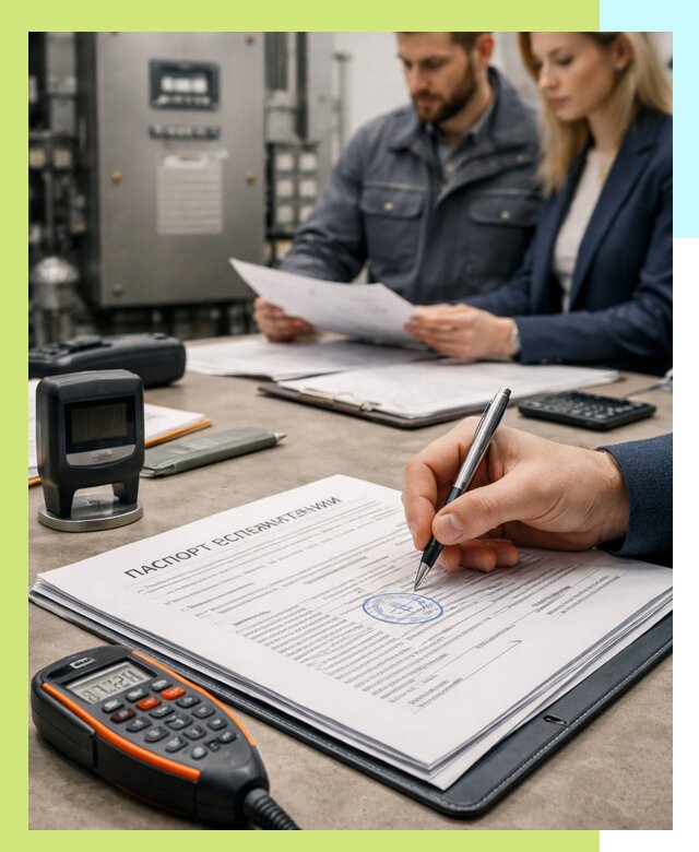 Оформление паспорта эксплуатации оборудования в Торжке