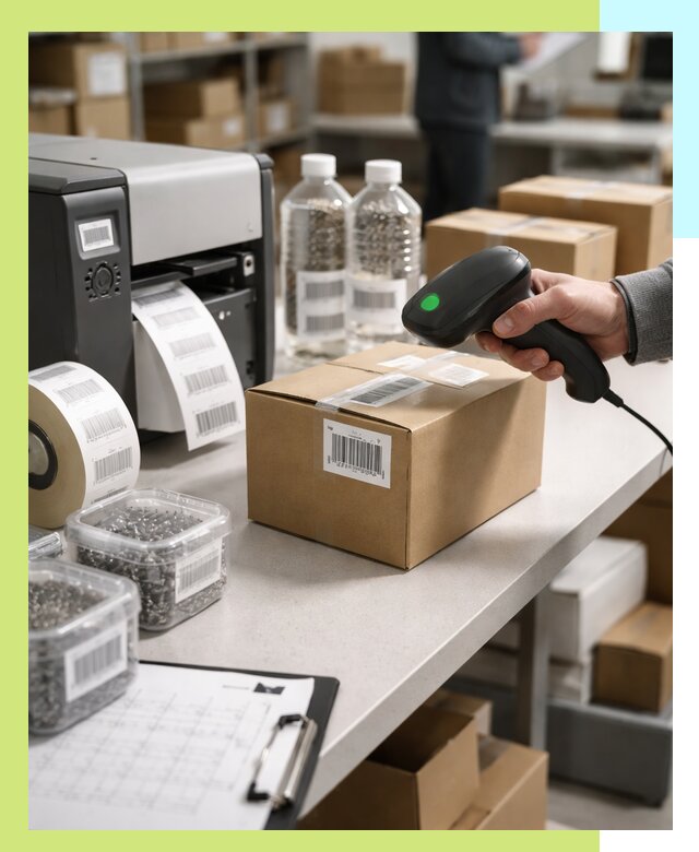 Штрихкодирование продукции и маркировка для продажи в Торжке