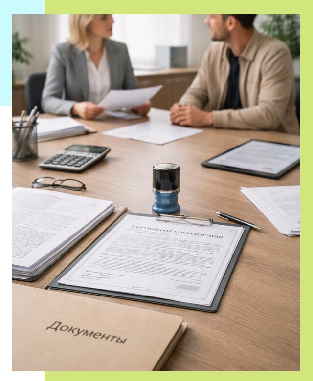 Сертификат соответствия на продукцию в Торжке от 15336 р.|Алешин-Трж