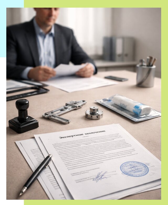 Экспертное заключение на продукцию в Торжке от 8690 р. | Алешин-Трж