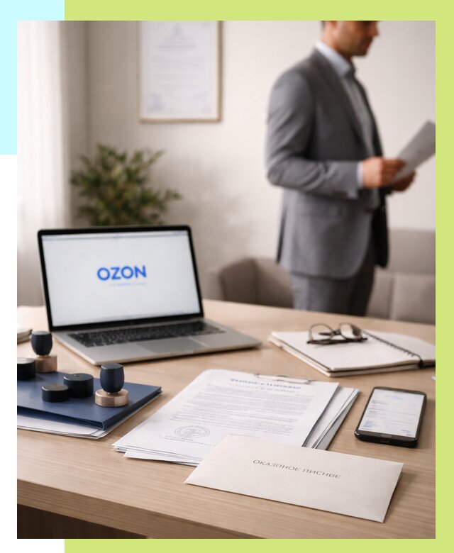 Отказное письмо для Ozon в Торжке от 3578 р. | Алешин-Трж