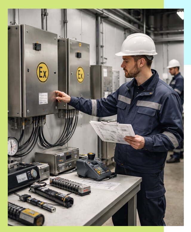 Сертификат взрывозащиты промышленного оборудования в Торжке