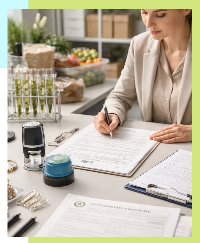 Фитосанитарный сертификат оформить в Торжке от 4601 р. | Алешин-Трж