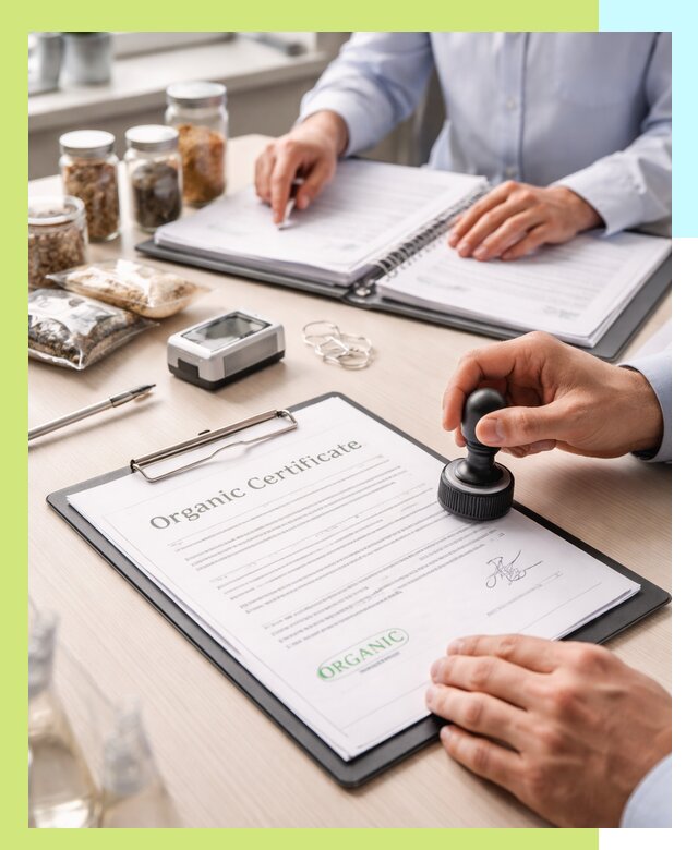 Получение органик сертификата для продукции в Торжке