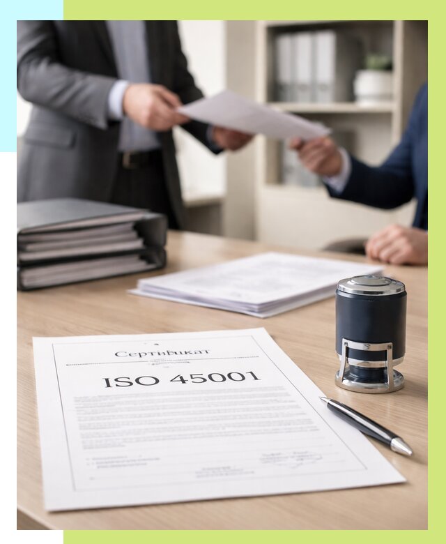 Сертификат ISO 45001 в Торжке под ключ от 46008 р. | Алешин-Трж