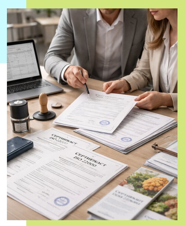 Сертификат ISO 22000 в Торжке от 40896 р. под ключ | Алешин-Трж