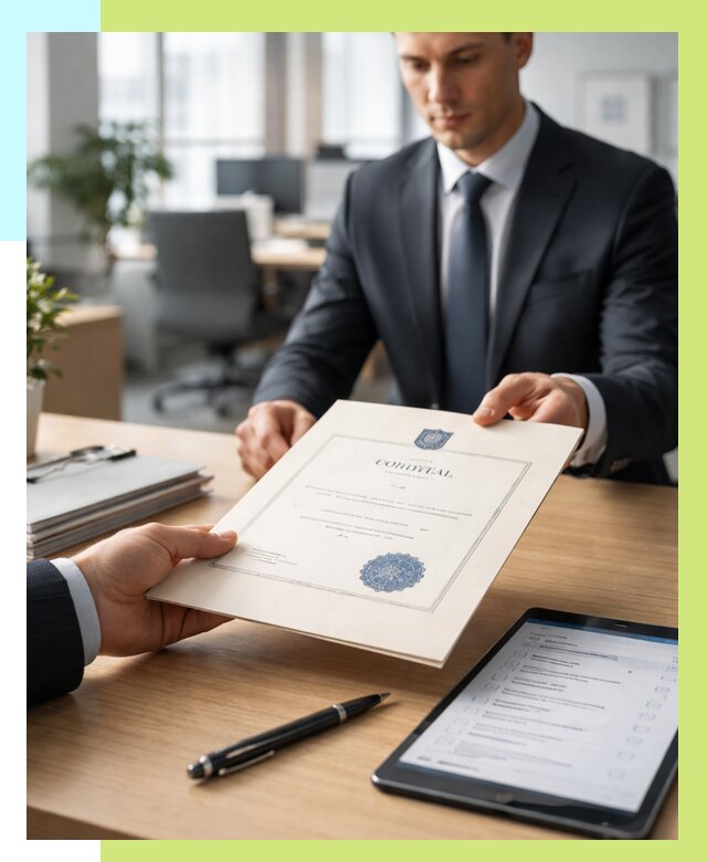 Сертификат ISO 30301 в Торжке от 35784 р. | Алешин-Трж - под ключ