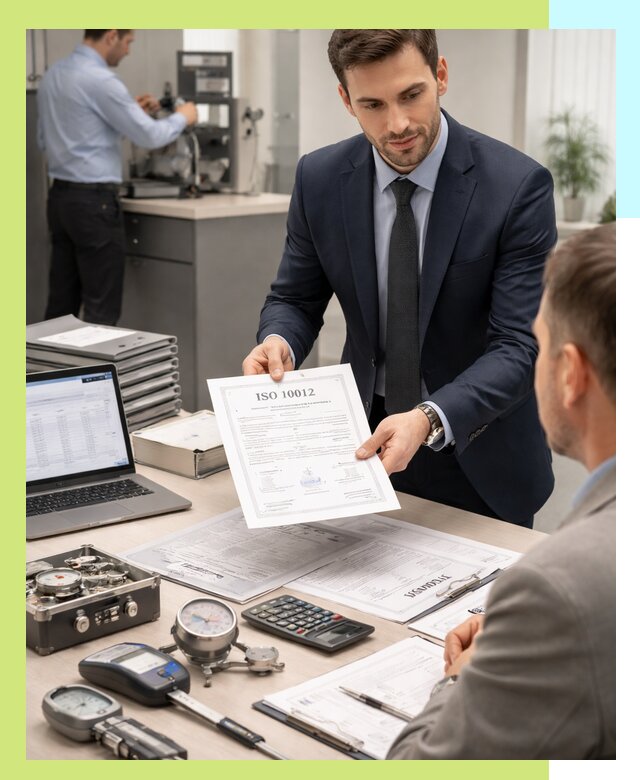 Выдача сертификата ISO 10012 по требованиям метрологии в Торжке