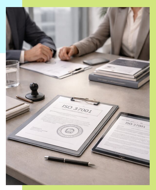 Сертификат ISO 37001 в Торжке оформить от 122688 р. Алешин-Трж