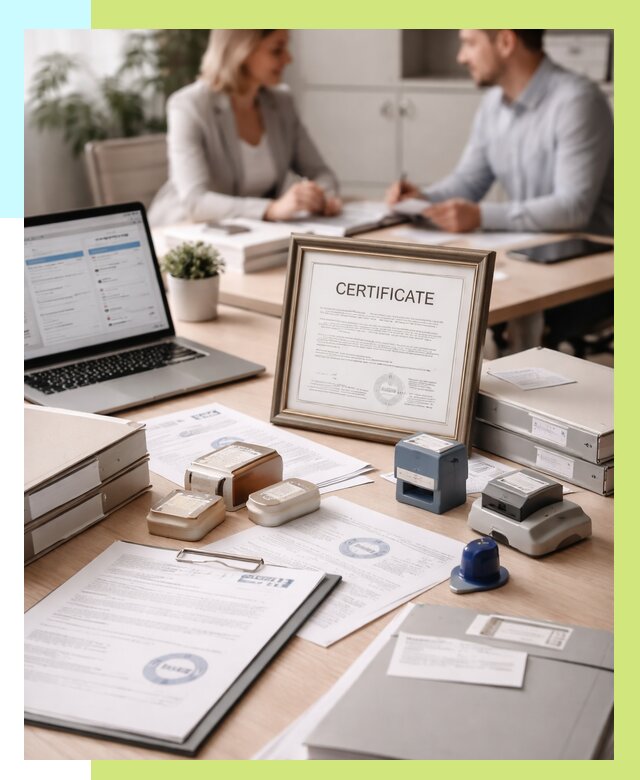 Сертификация компании в Торжке от 46008 р. | Алешин-Трж — заказ